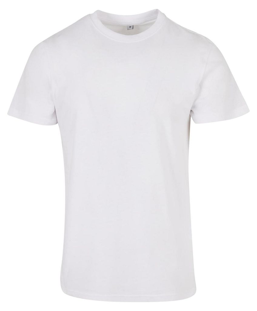 Build Your Brand - "Basic" T-Shirt Rundhalsausschnitt für Herren LT5704 (3XL) (Weiß)