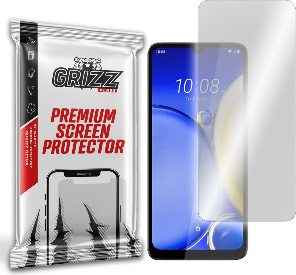 Hybriertes Glas GrizzGlass HybridGlass für HTC Wildfire E Plus