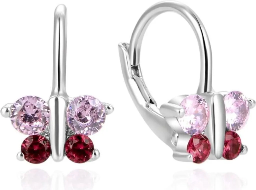 Bijoux d'oreilles Papillon Argent pour Mariage et Soirées Élégantes