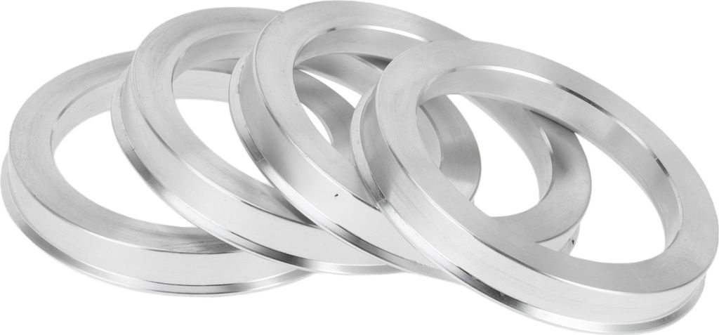 Hubzentrische Ringe, 56,6 mm ID auf 74,1 mm OD Fahrzeugradnabenringe aus Aluminiumlegierung, 4 Stück
