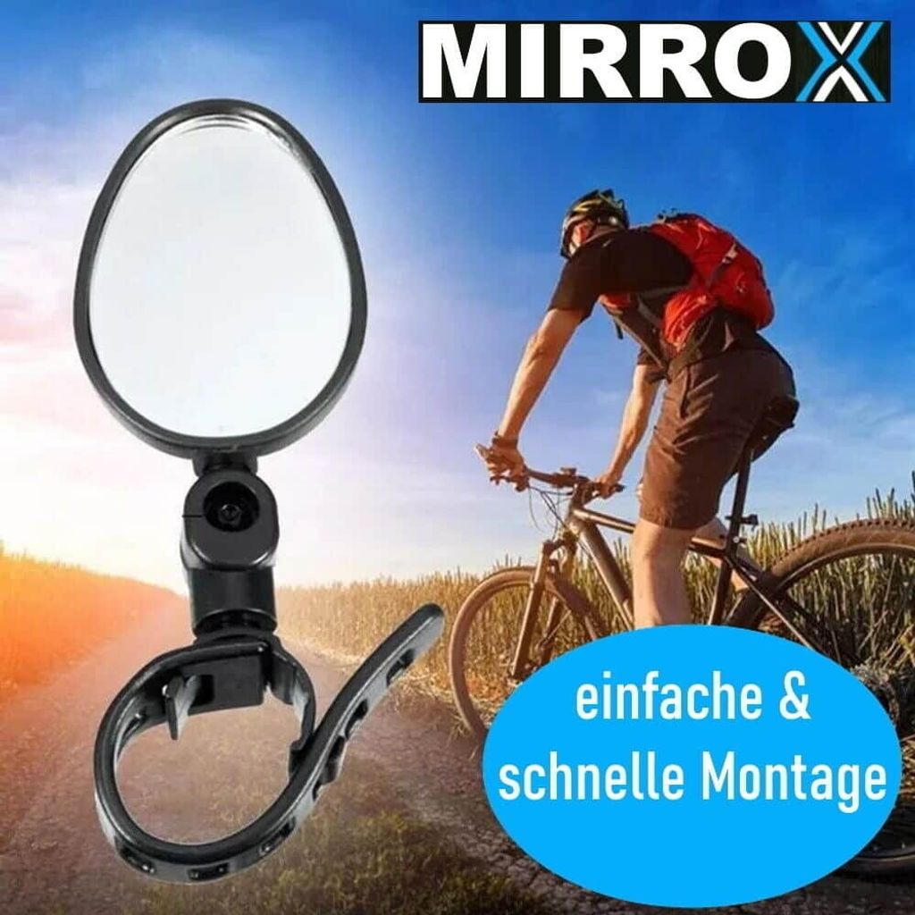 Rowerowe lusterko wsteczne MIRROX Lusterko na kierownicę Zdjęcie produktu 3