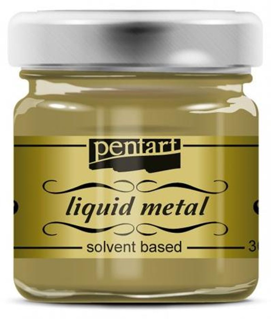 Tekutý kov PENTART 30 ml ZLATÁ Obrázek produktu 