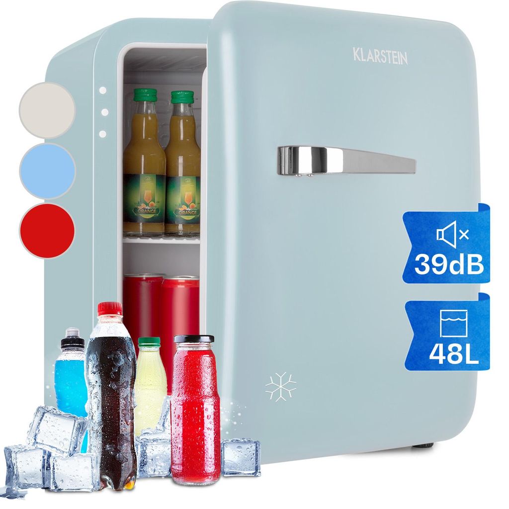 Klarstein Mini chladnička, 48 l, malá, tichá chladnička do Obrázek produktu 