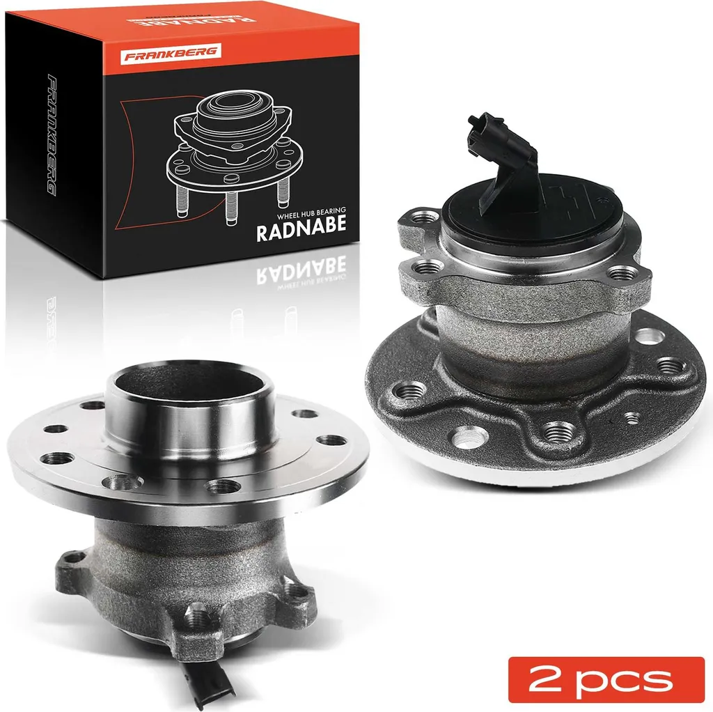 2 Moyeux de Roue Arrière Frankberg pour Fiat Croma et Opel Vectra C