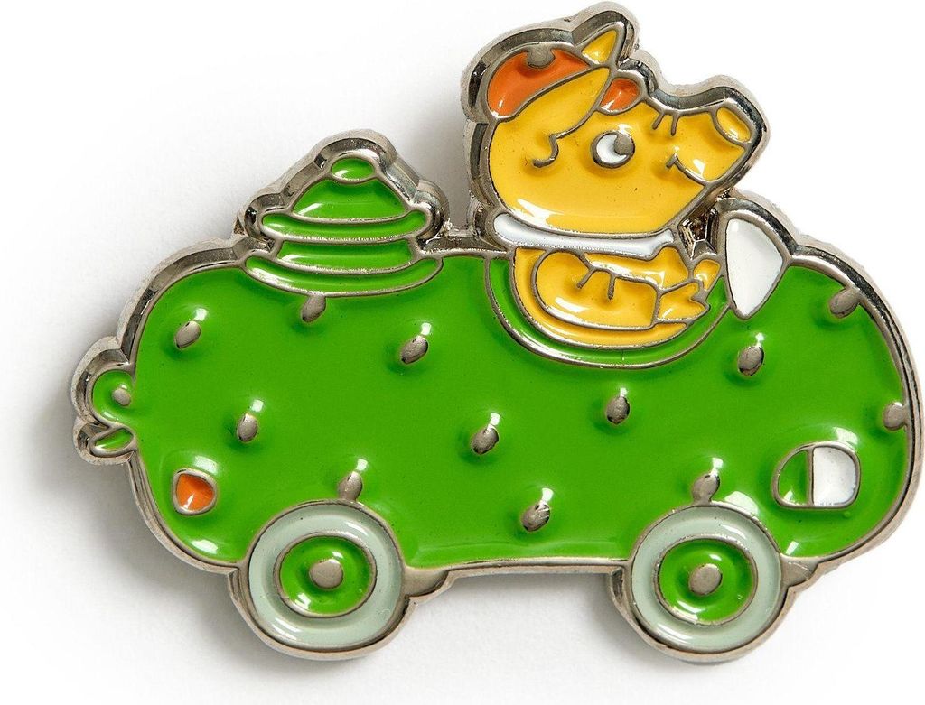 Richard Scarry: Pickle Car Emaille-Ansteckpin