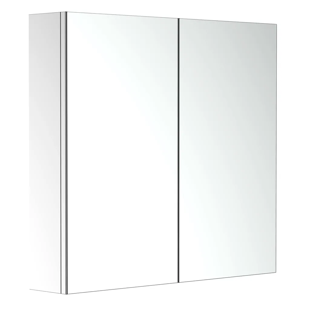 Rangement Mural Miroir Gain de Place pour Toilette et Salle de Bain