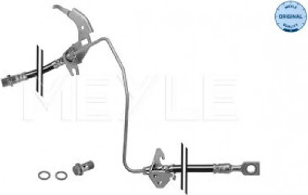 Durite de frein MEYLE 614 525 0011 pour réparation Passat 35I - OE 13116137