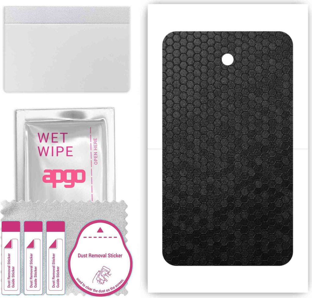 apgo Rückseite Schutzfolie, Skin, kompatibel mit Asus Foneoad 7 FE375CL, Hinten Displayschutzfolie aus Vinylfolie, kratzfest, einfache Montage - S...