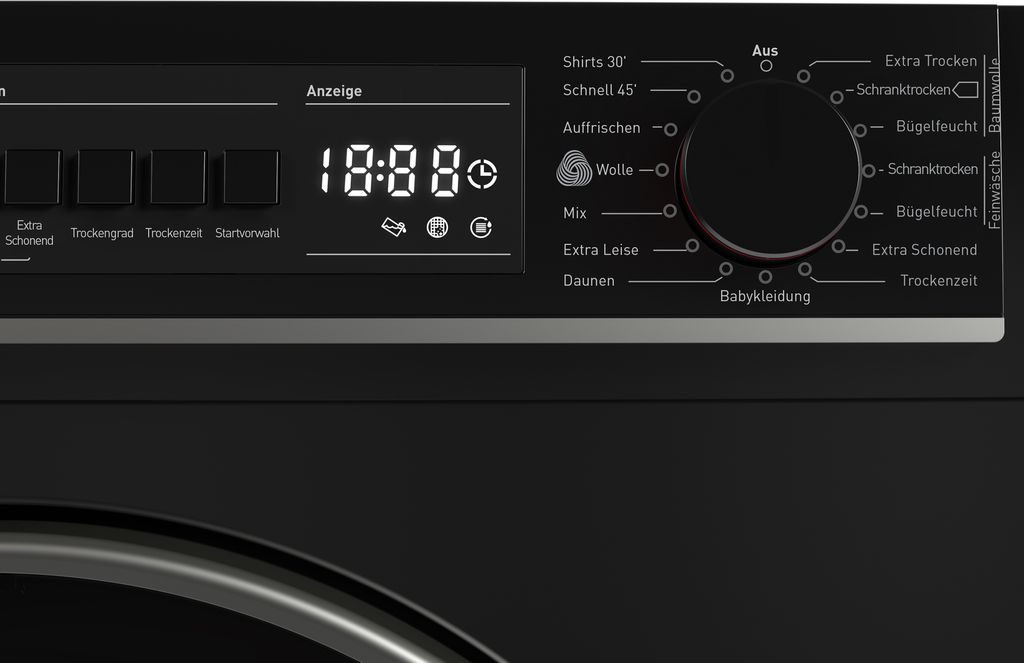 Sharp Wärmepumpentrockner 8kg Innenbeleuchtung Produktbild 3