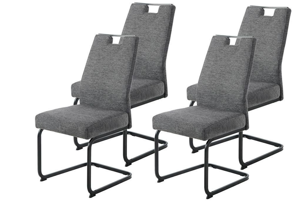 Hela Tische, 4er SET Esszimmerstuhl Freischwinger Kerstin, Produktbild 