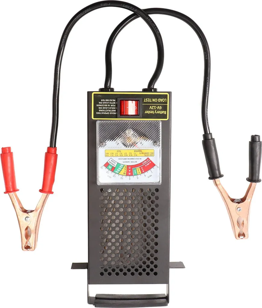 Testeur de batterie voiture 6V 12V avec analyseur de charge ultra précis