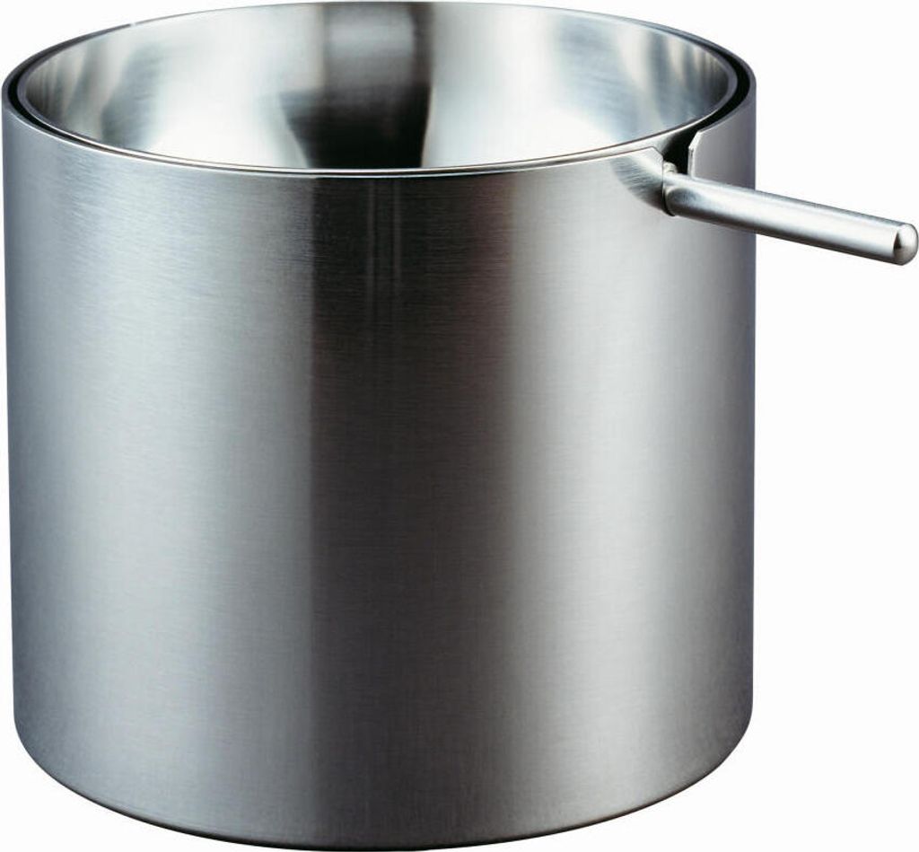 Stelton AJ Aschenbecher, 10cm, Designer, Zylinderform, Produktbild 