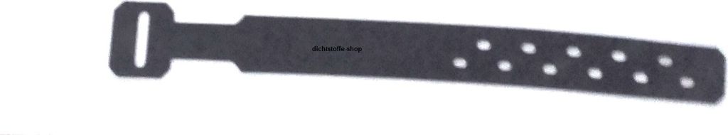 Nierhaus Knieschoner Gummiriemen 40mmx340mm schwarz Produktbild 