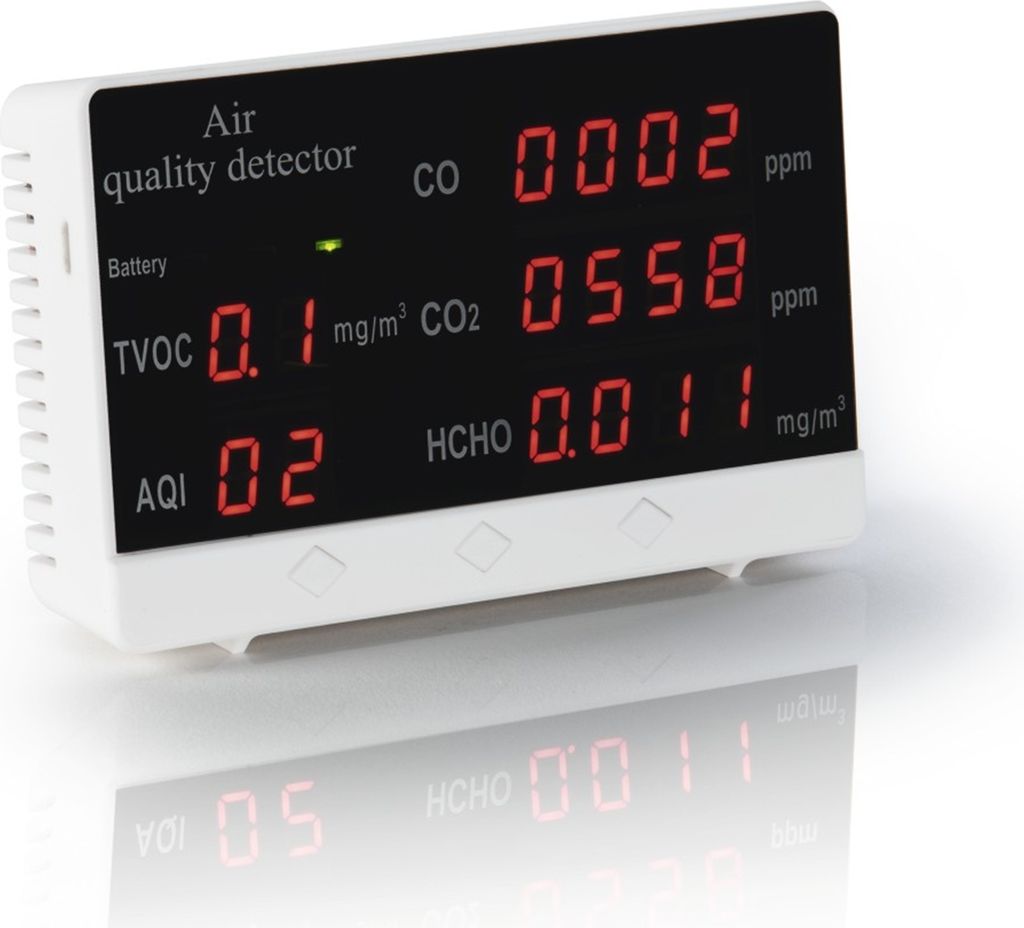 Hama Luftqualitätsmessgerät inkl. CO2-, HCHO-, TVOC-Messfunktion