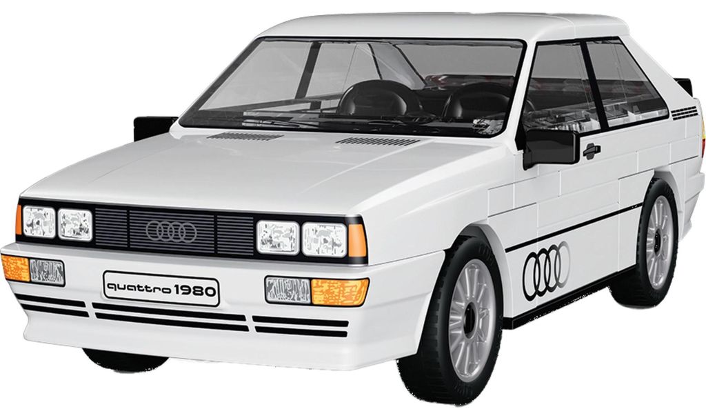 COBI Audi Quattro 1980, Konstruktionsspielzeug, (Maßstab 1:35)