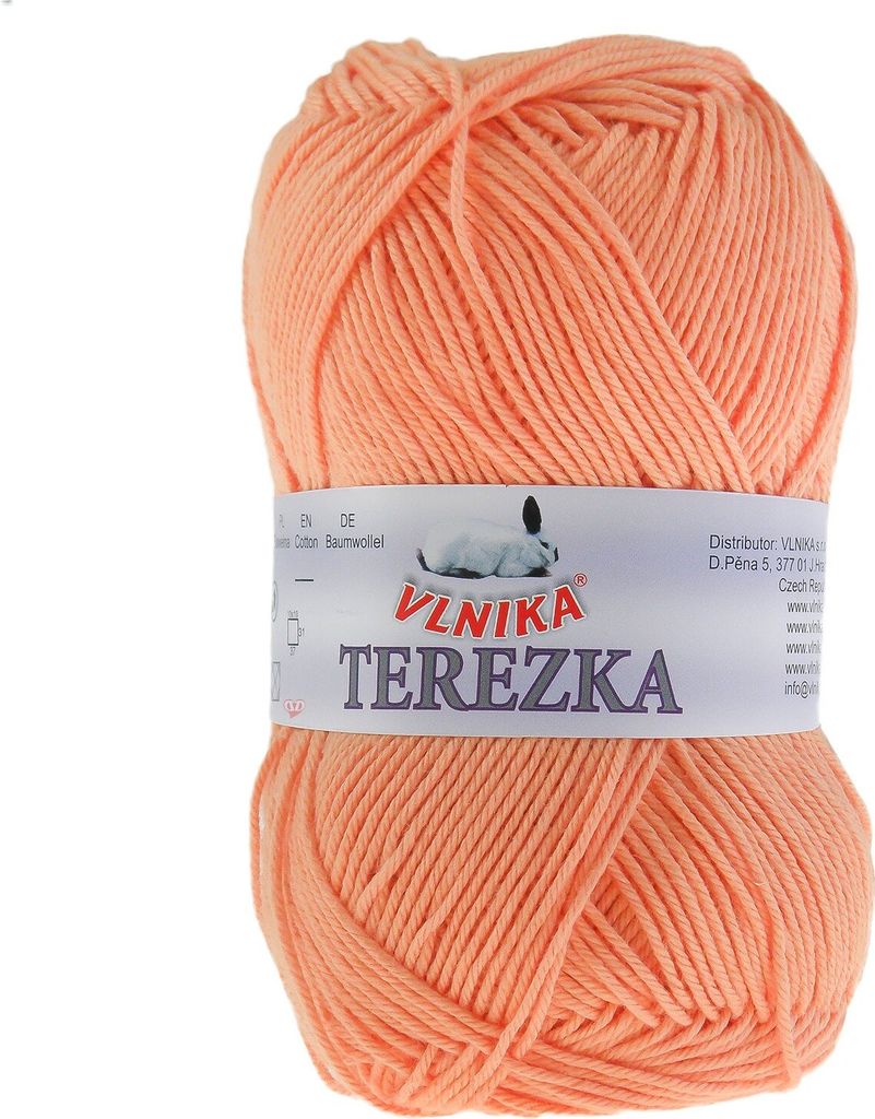 50g Strickgarn Häkelgarn Terezka 100% Baumwolle Produktbild 