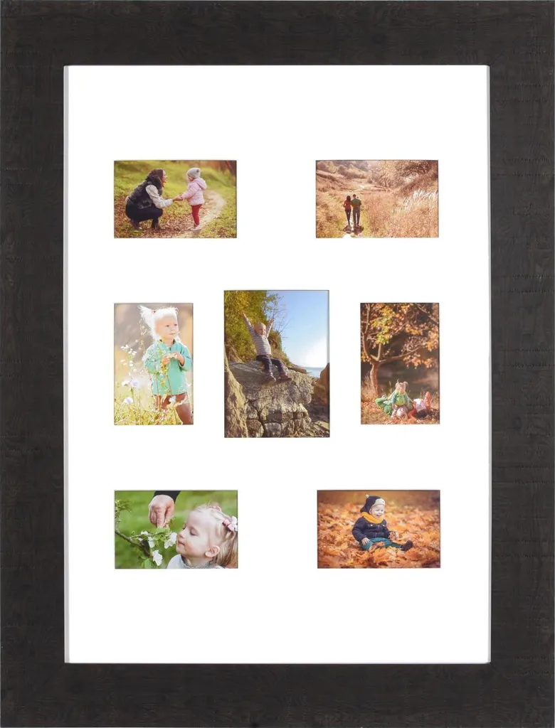 Cadre Affiche 50x70 Galerie Woodstyle - Idéal pour Salon et Bureau