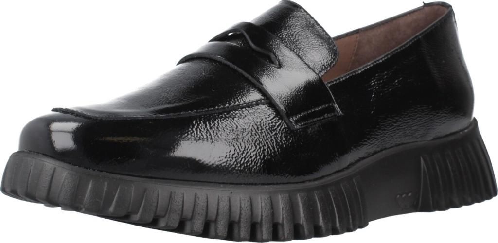 Wonders Loafers 121-A-4402 in NEGRO color size 41