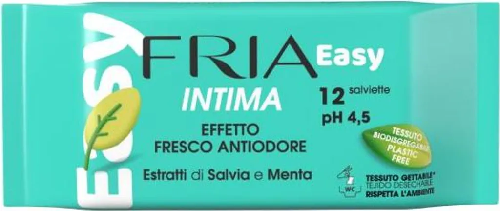 Fria Easy Salviette Intime 24x12 - Massima Igiene Post Allenamento