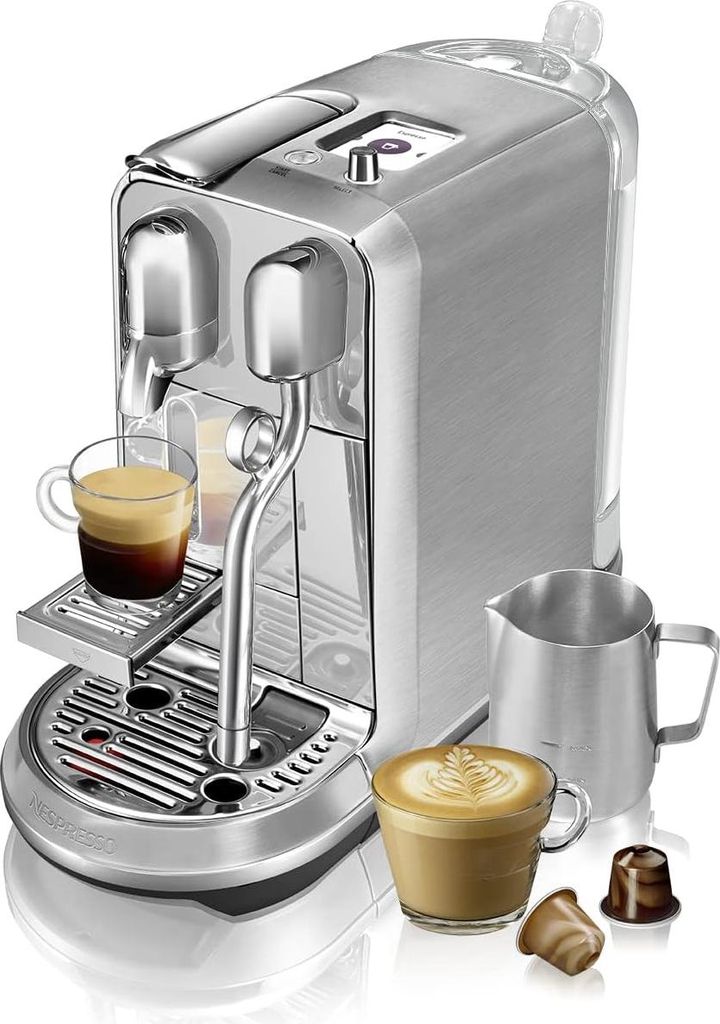 SAGE SNE800BSS4EGE1 Nespresso The Creatista Plus Kapselmaschine Edelstahl