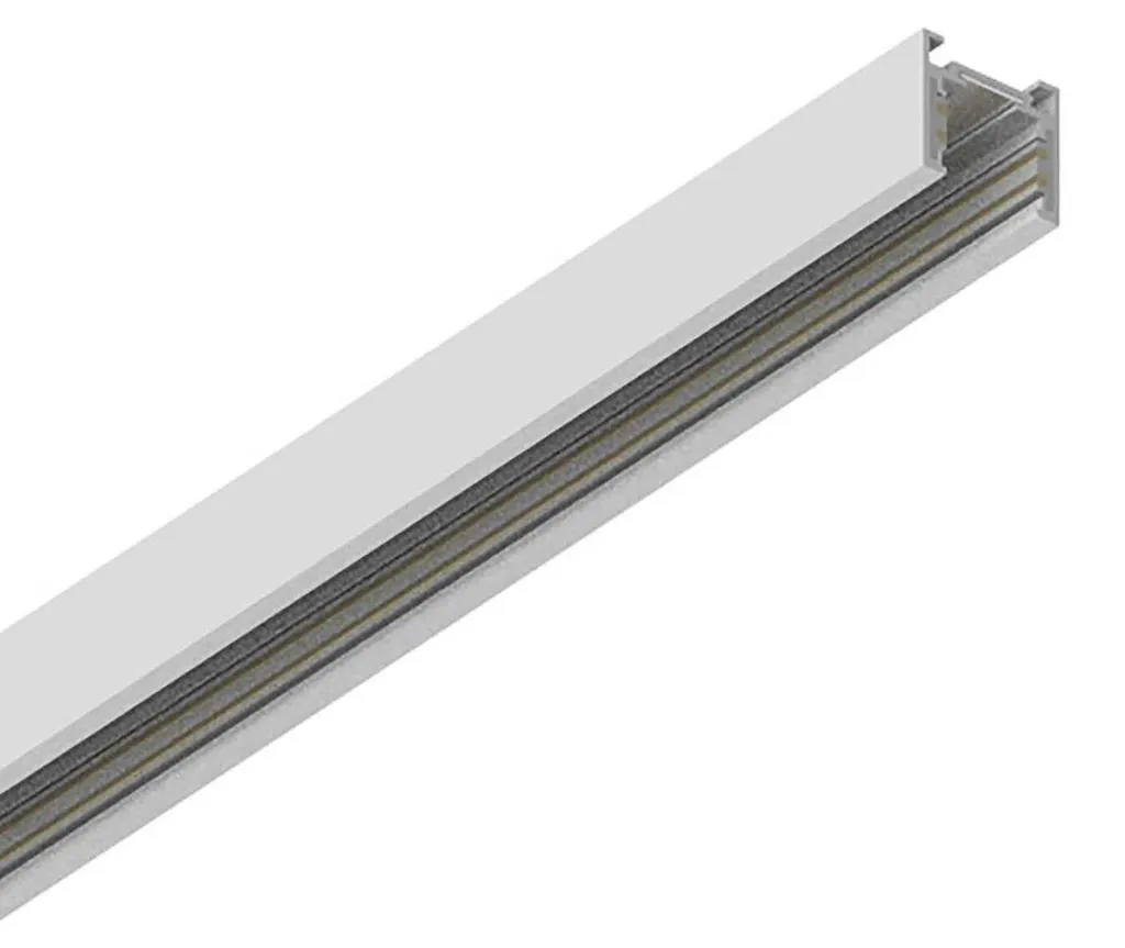 Profilé Bas Magnétique 1000 mm Ideal Lux Ego 282909 en Aluminium Noir