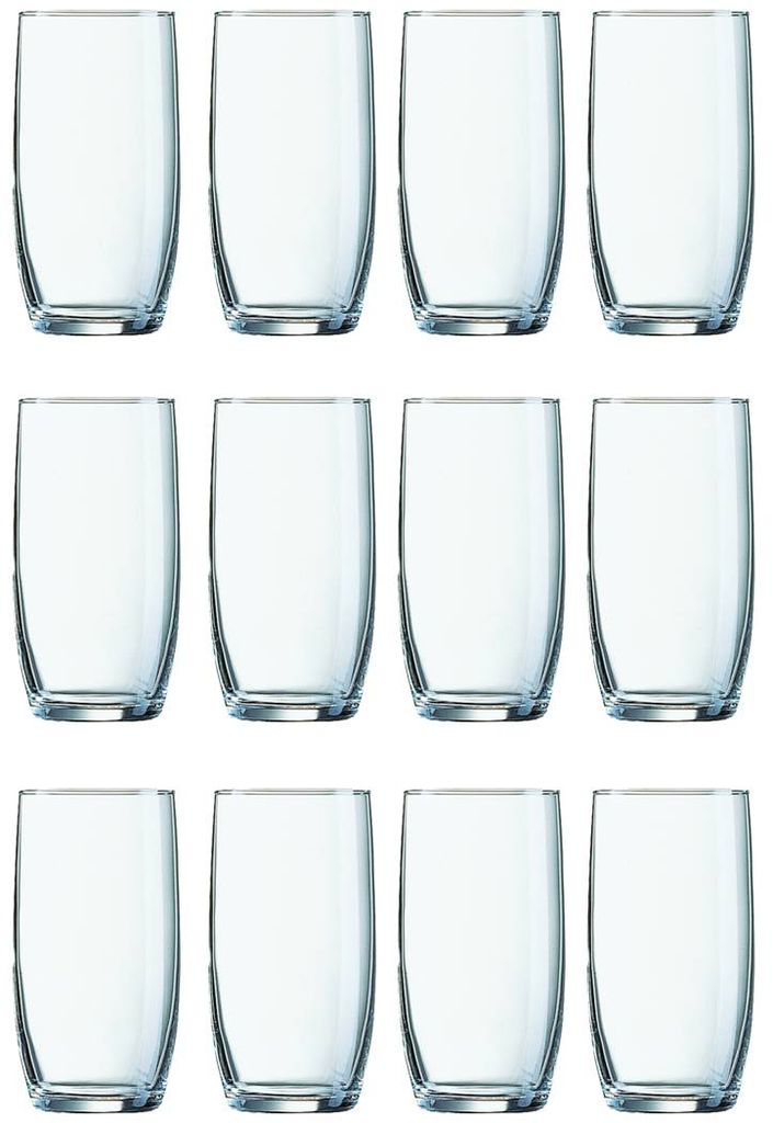 Arcoroc Baril Becher 250 ml geeicht auf 200 ml 12er Set Produktbild 