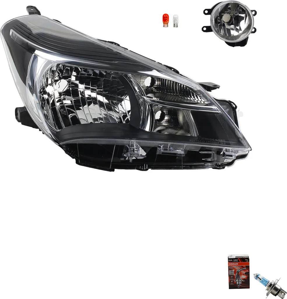 Occasione Faro Toyota Yaris XP13 Johns + Osram Night Breaker DX
