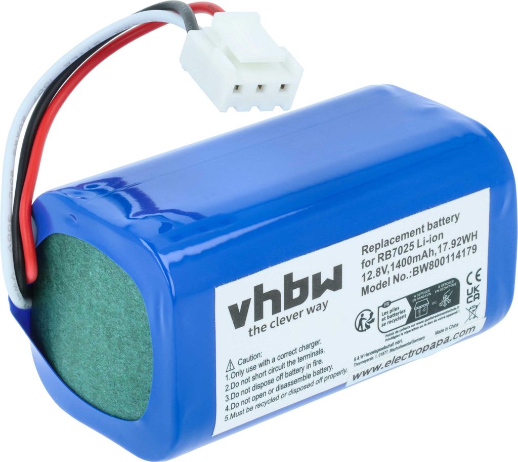 vhbw Akku kompatibel mit Severin Chill RB 7025, RB 7720, RB Produktbild 
