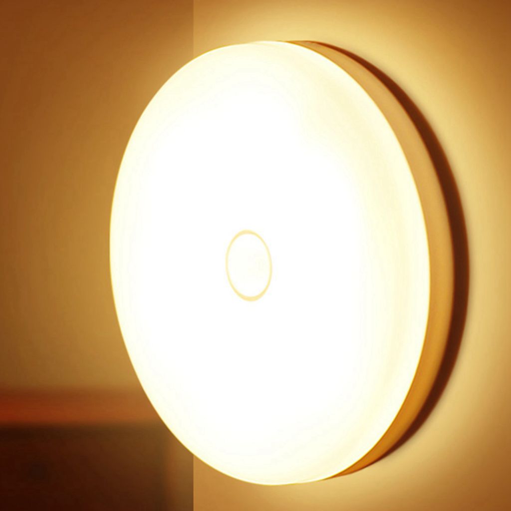 6 Stk Steckdosen Lampe LED Treppen Leuchte Nachtlicht Notlicht Sensorsteuerung 