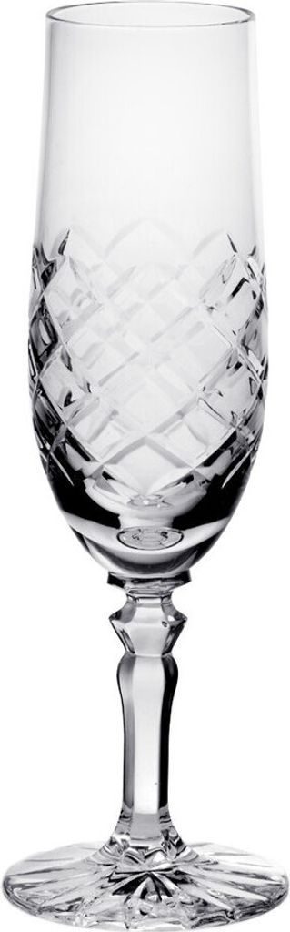 Sektglas Karo 170 ml Sekttulpe Champagnerglas Bleikristallglas klar