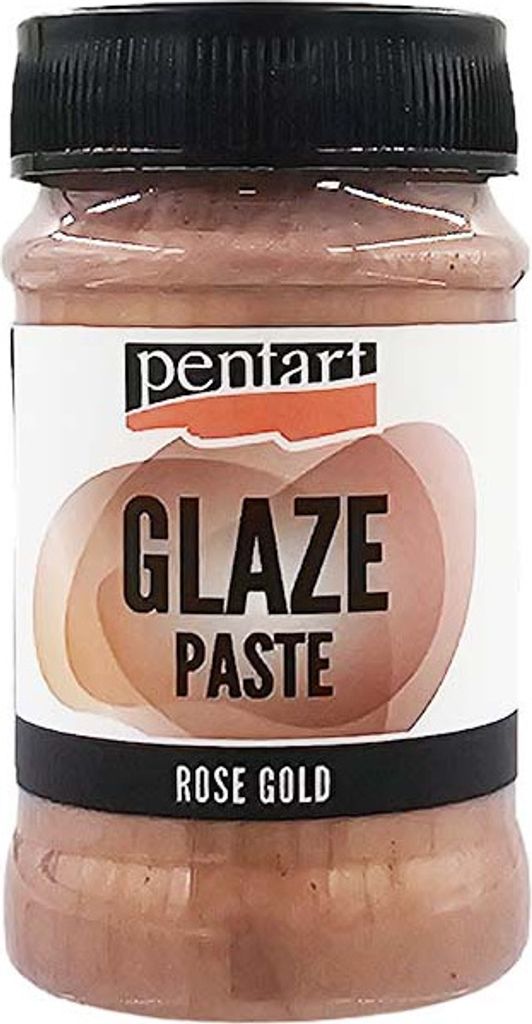 Glaze PASTE Glasurpaste rosa gold 100ml - PENTART