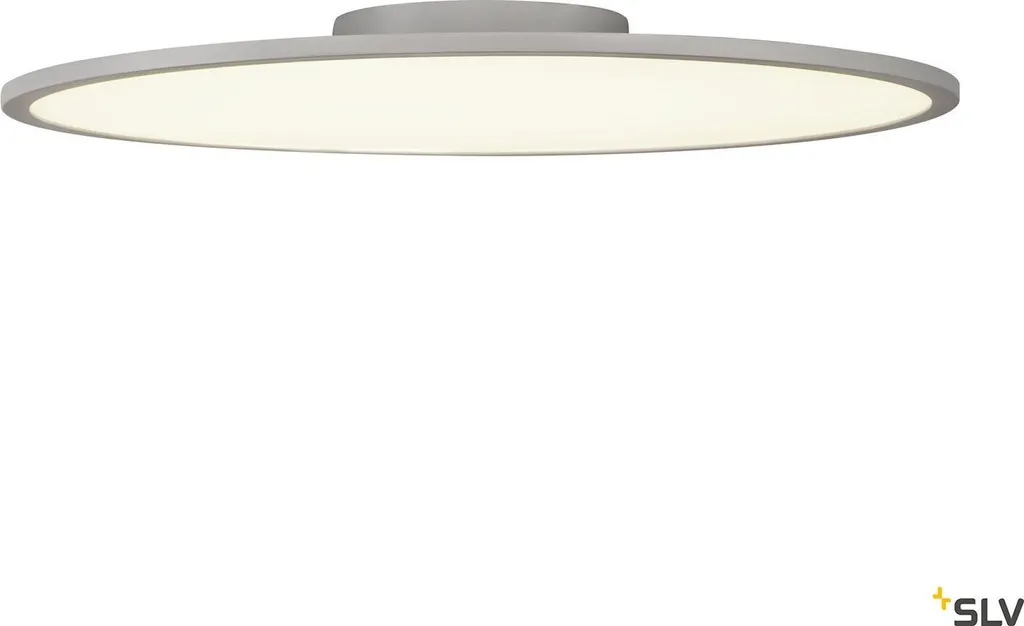 Fini la fatigue visuelle avec le plafonnier LED PANEL 60 rond 4000K gris