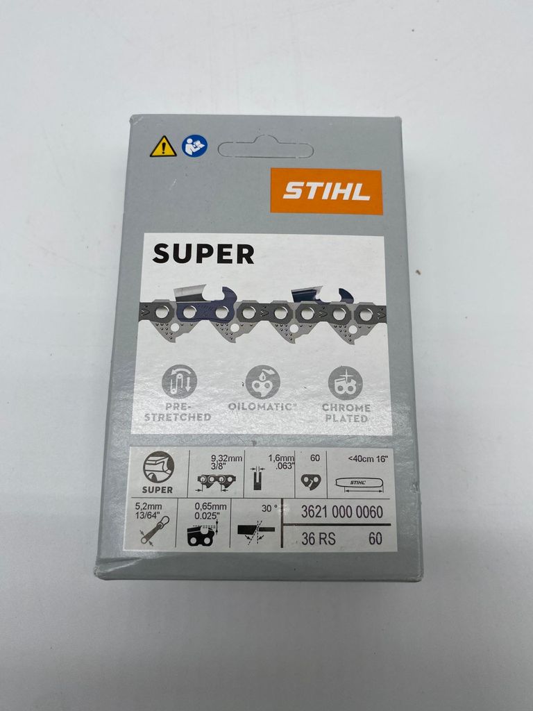 STIHL 36 RS 60 Sägekette Rapid Super 40cm 3/8" 1,6mm 60 TG Produktbild 