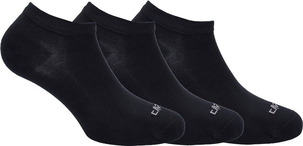 Cmp Bamboo Kurze Socken Schwarz EU 39-42 Mann Schwarz EU 39-42