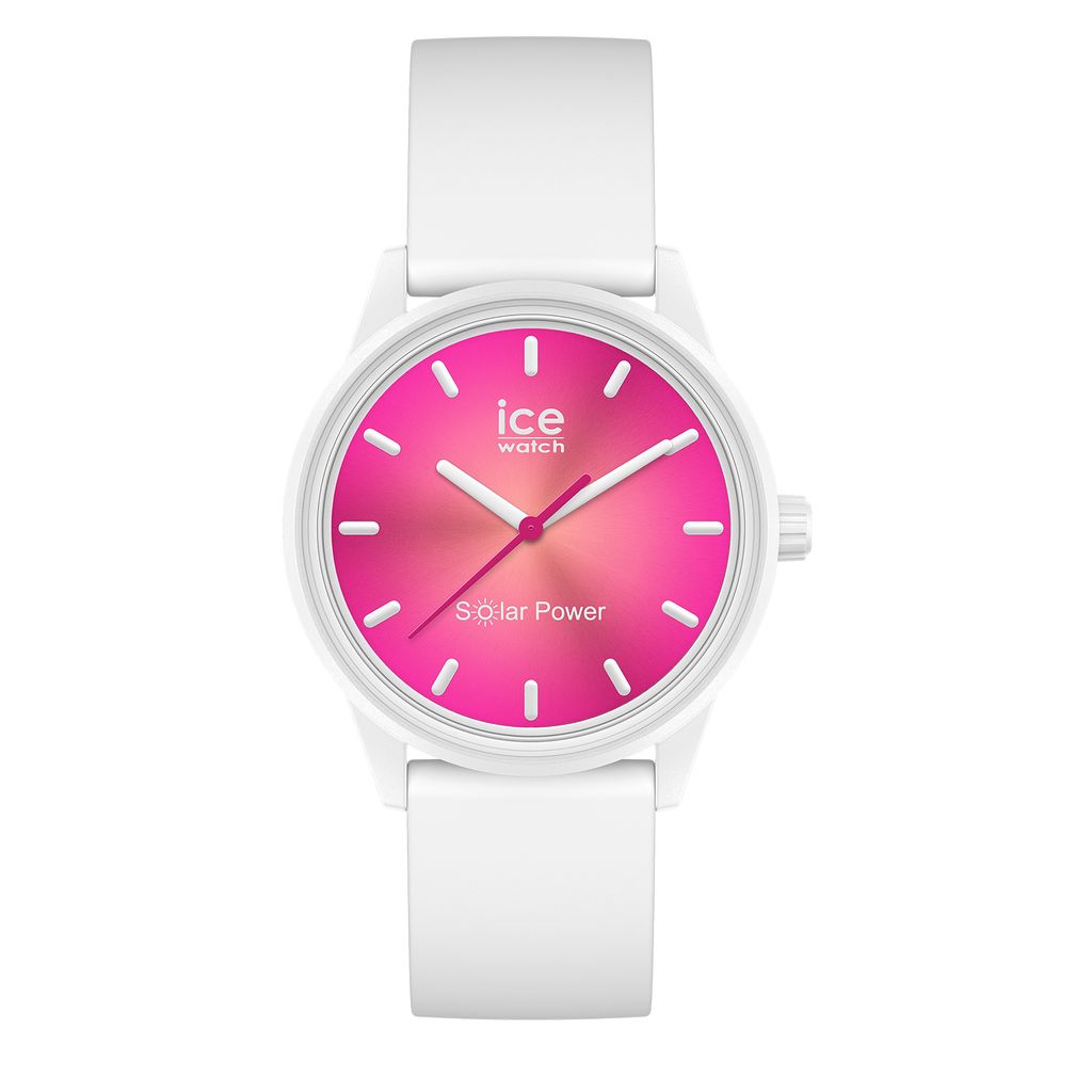 Ice-Watch 019031 ICE solar power coral reef S Uhr Damenuhr weiß