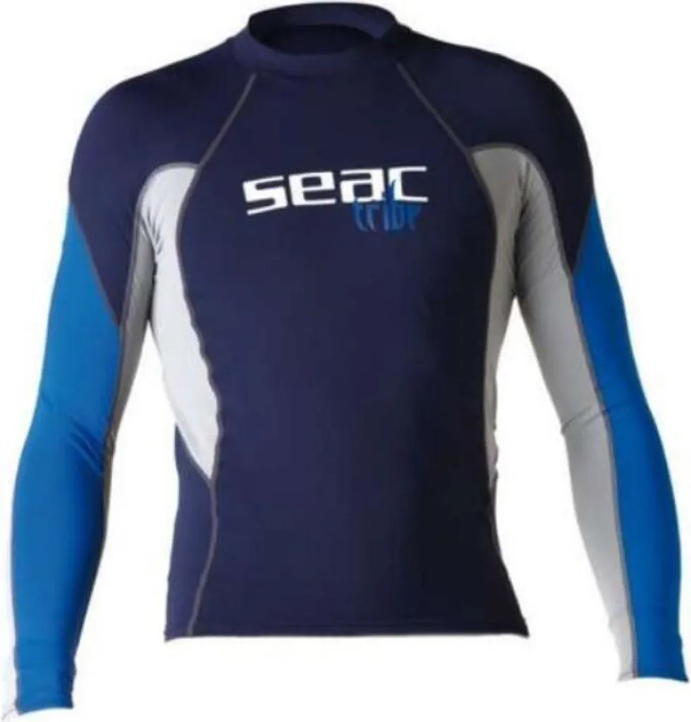 T-shirt de Natation Anti-UV SEAC RAA Long Evo Man Taille M Confort