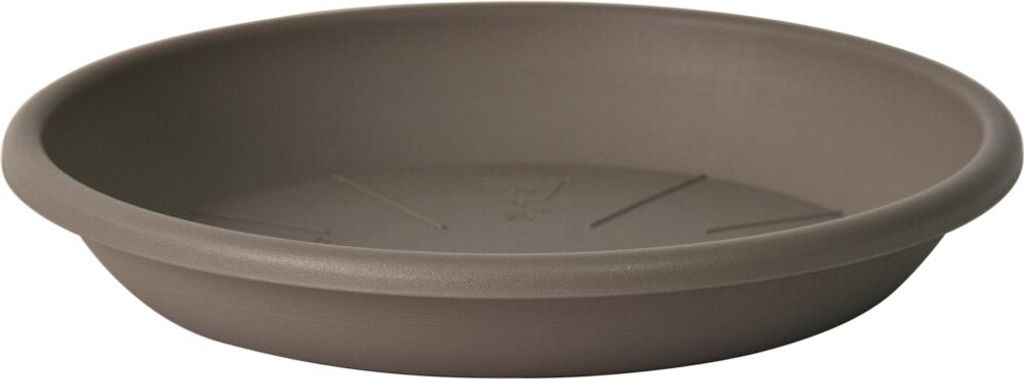 Euro3Plast Untersetzer Medea, passend zu Kübel Ø 40 cm, Ø 40x5,4 cm, aus PP in taupe