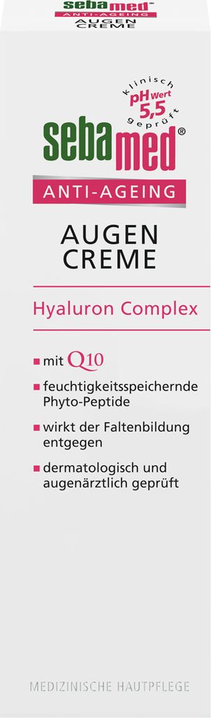 Sebamed Augencreme Anti Ageing mit Q10 und Hyaluron Complex 15ml