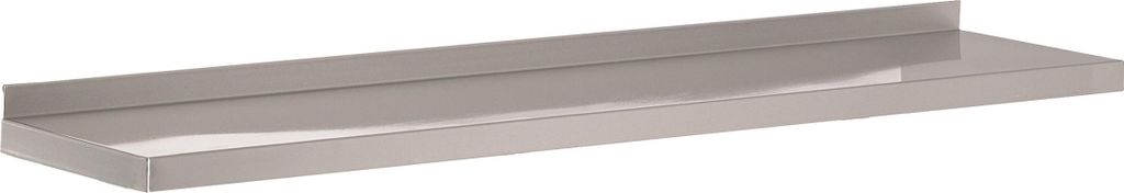 Combisteel Wandbord aus Edelstahl AISI 430 1600x300x36mm