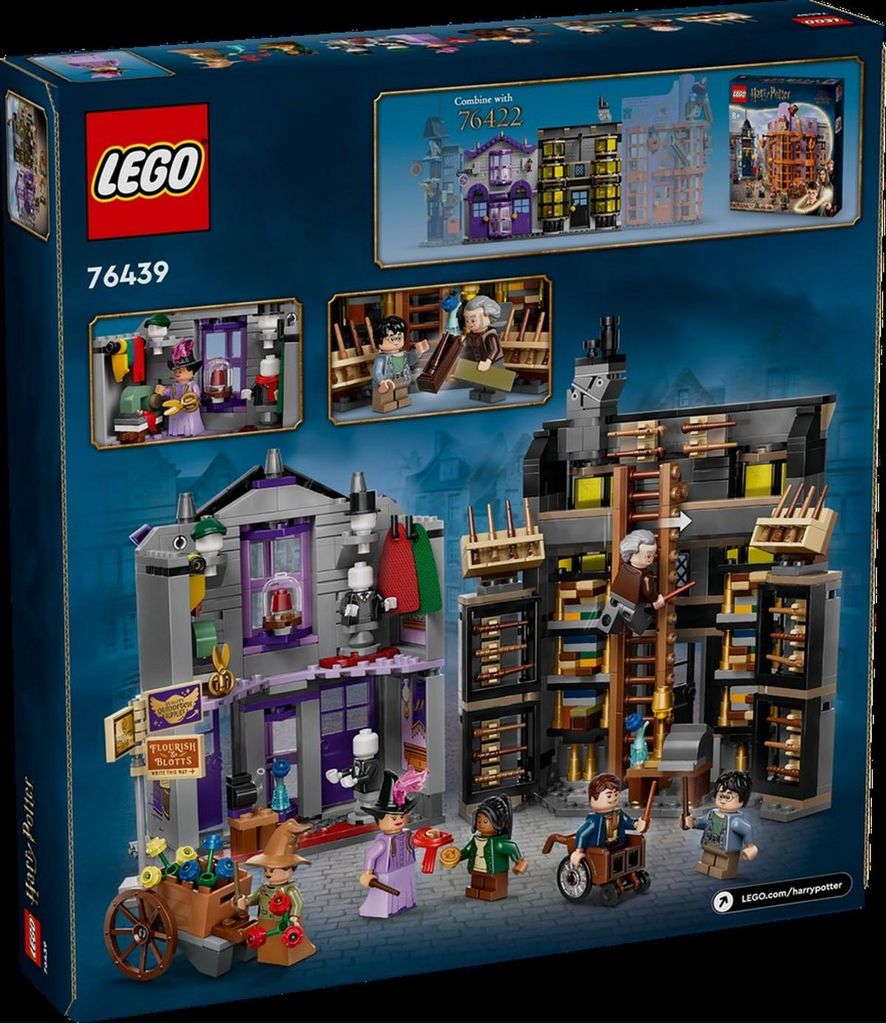 Lego Harry Potter Ollivander et Madame McClan : Tenues pour Image du produit 
