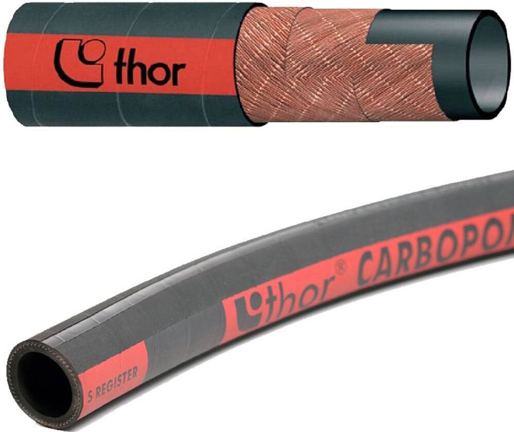 1m Kraftstoffschlauch Thor Carbopomp Ø38mm für Diesel und Produktbild 
