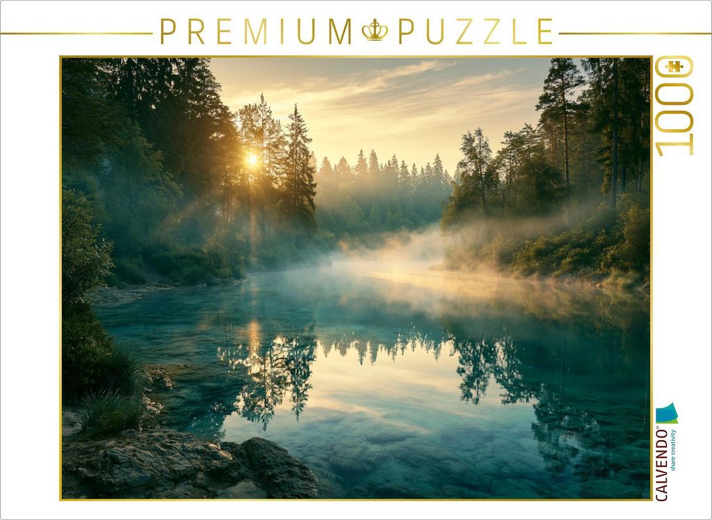CALVENDO Puzzle Ein Motiv aus dem Kalender Mystische Naturwelten | 1000 Teile Lege-Größe 64x48cm Foto-Puzzle für glückliche Stunden