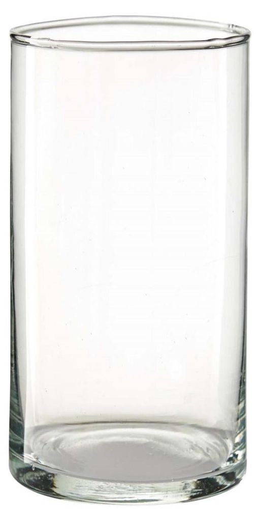Dekoglas Vase ZYLINDER H. 20cm D. 10cm Glas klar Rudolph Produktbild 