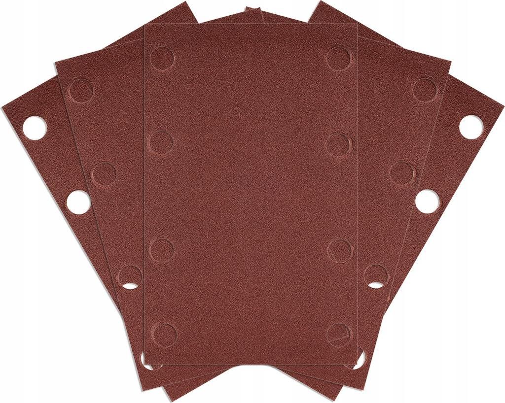 NEO TOOLS Schleifpapier-Set P80 5-tlg. – Effektives Klett-System für Holz, Metall und Gipskarton