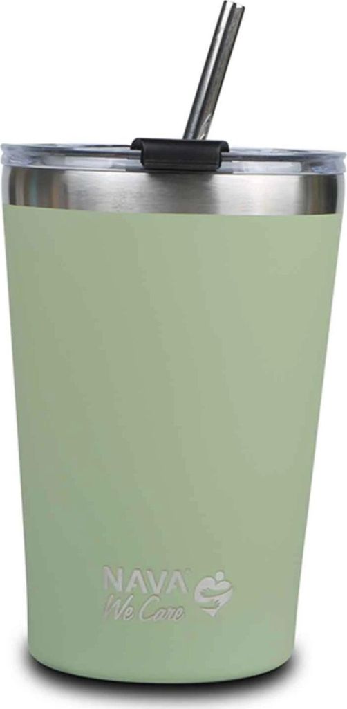 NAVA Reise-Thermobecher 450 ml - grün