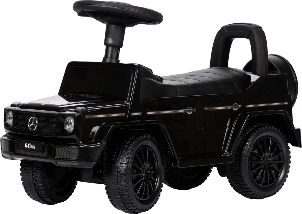 Puck Mercedes Jeep Kinderauto Schwarz
