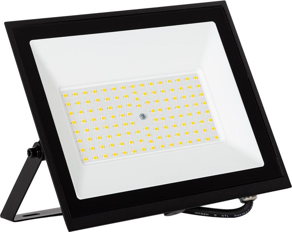 LED Fluter 70W 120 lm/W IP65 S3 4000K Nein Schwarz Neutralweiß