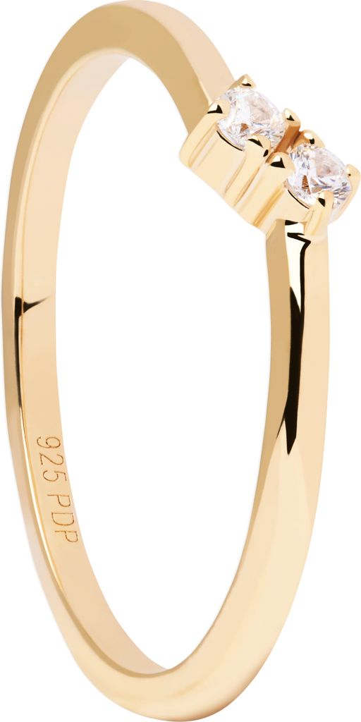PDPAOLA Ring COUPLET Sterlingsilber gold