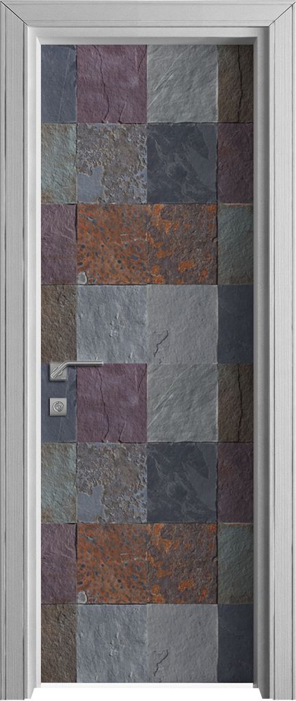 Tür Selbstklebende 70x210 cm Türfolie Türtapete Klebefolie - Kacheln Abstrakt