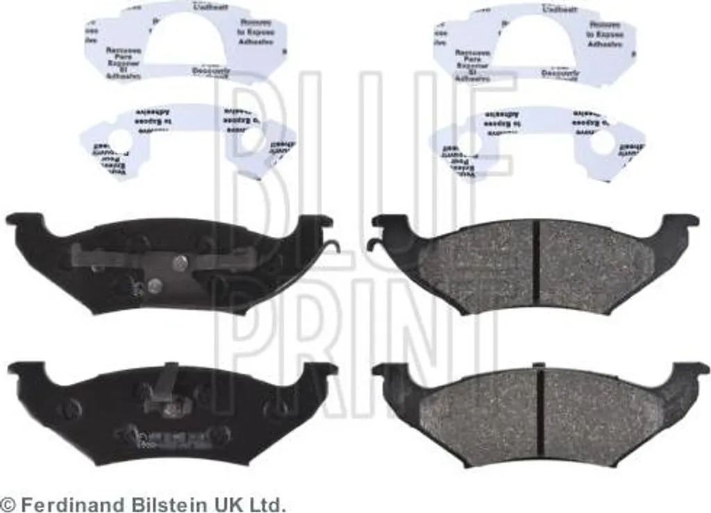 Jeu de plaquettes de frein à disque pour Chrysler Voyager ADA104235